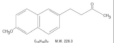Nabumetone 500 mg Structure1 Image (Nabumetone 500 mg Structure1)